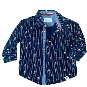 Free Planet Christmas Long Sleeve Shirt - 2 T